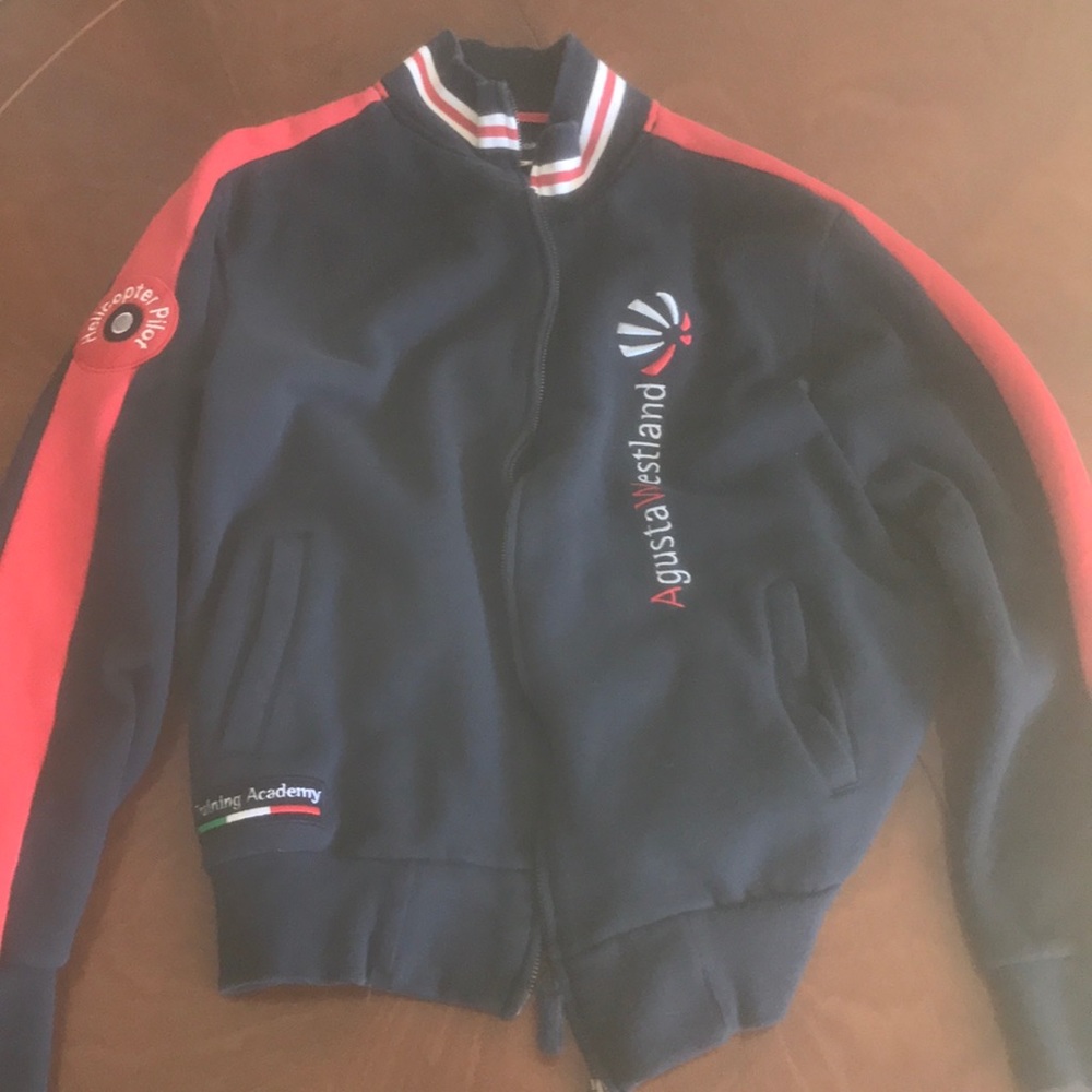 Helicopter pilot jacket by Augusta Westland